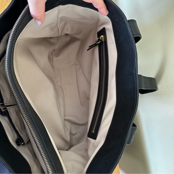 Foley + Corinna Large Black Leather Bag - Picture 9 of 15